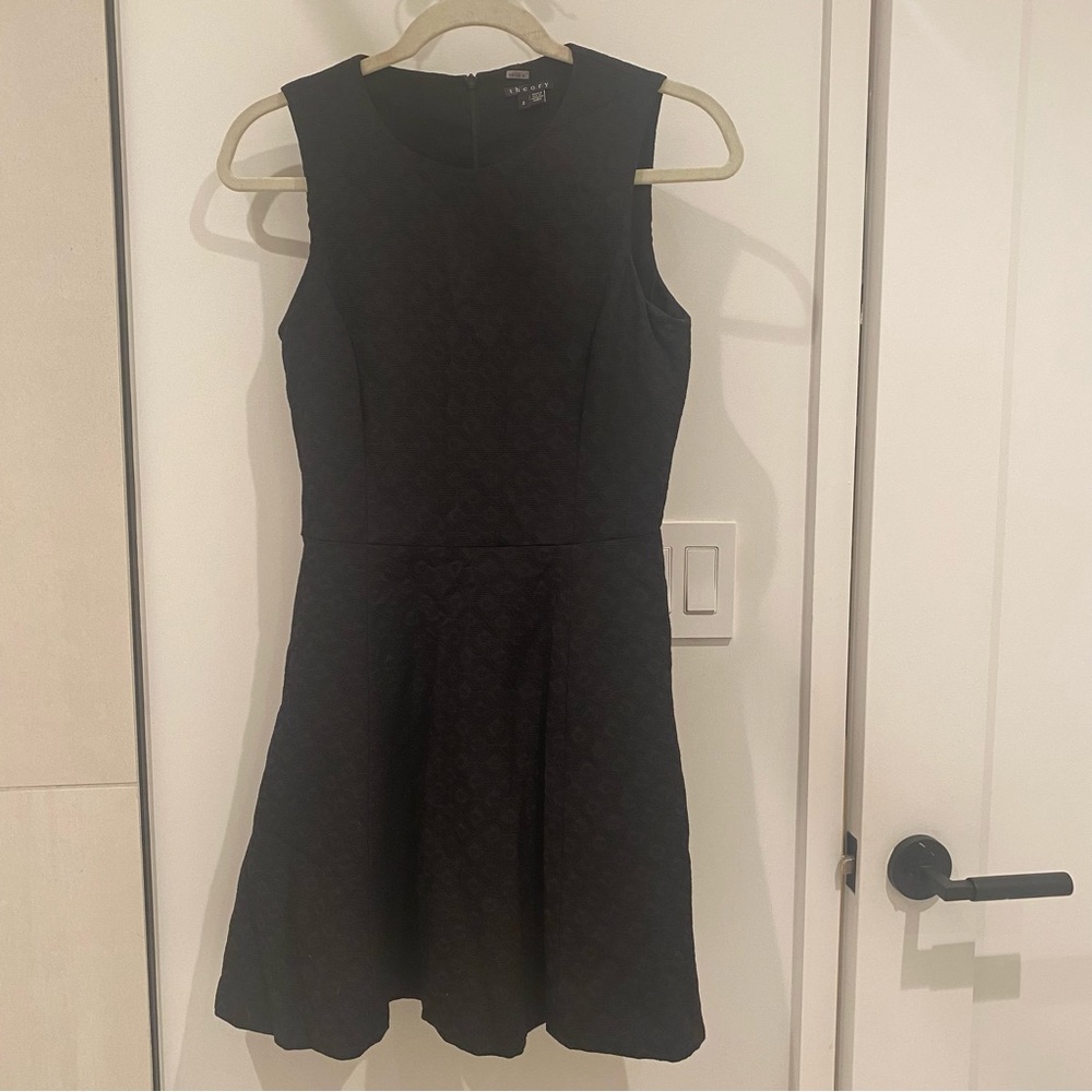 Black Theory textured weave dress